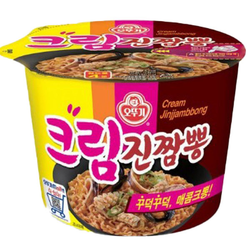 오뚜기 크림 진짬뽕 105g x 12개