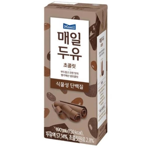 매일유업 매일두유 초콜릿 190ml 24팩